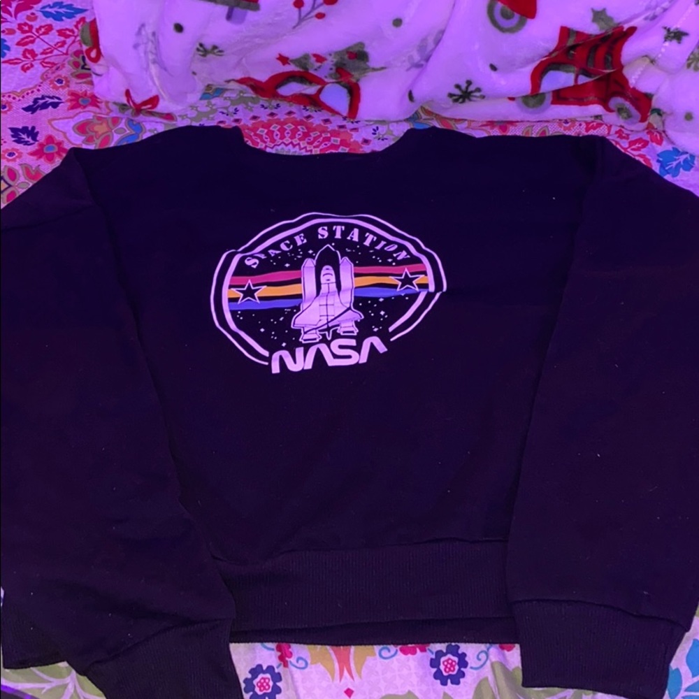 NASA crew neck sweatshirt